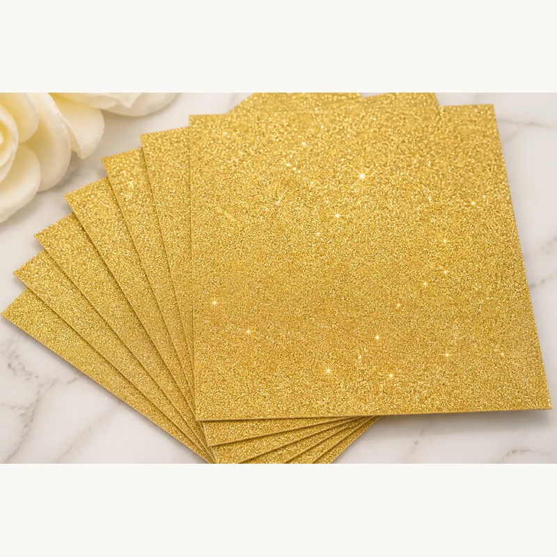 Park Lane gold glitter cardstock