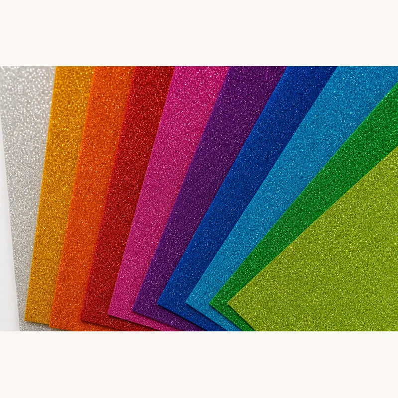 Park Lane emerald glitter cardstock